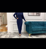 MissBarawa Light Blue Classic Knitted Dress