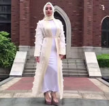 MissLayla Black Open Abaya