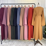 Classic Closed Abaya - Choose Colour-Abaya > Dubai Abaya > Modest > Abaya Online > Open Abaya > Closed Abaya > Modanisa > Abayabuth > Abaya UK > Hijab > Muslim Dress > Modest Dress > Grey Abaya > Plain Abaya > FeelModest > Layered Abaya > Abayatopia-Feelmodest