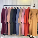 Classic Closed Abaya - Choose Colour-Abaya > Dubai Abaya > Modest > Abaya Online > Open Abaya > Closed Abaya > Modanisa > Abayabuth > Abaya UK > Hijab > Muslim Dress > Modest Dress > Grey Abaya > Plain Abaya > FeelModest > Layered Abaya > Abayatopia-Feelmodest