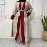 FeelModest Beige Kimono Open Abaya-Abaya > Dubai Abaya > Modest > Abaya Online > Open Abaya > Closed Abaya > Modanisa > Abayabuth > Abaya UK > Hijab > Muslim Dress > Modest Dress > Grey Abaya > Plain Abaya > FeelModest > Abaya Buth > White Abaya-Feelmodest