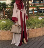 FeelModest Beige Kimono Open Abaya-Abaya > Dubai Abaya > Modest > Abaya Online > Open Abaya > Closed Abaya > Modanisa > Abayabuth > Abaya UK > Hijab > Muslim Dress > Modest Dress > Grey Abaya > Plain Abaya > FeelModest > Abaya Buth > White Abaya-Feelmodest