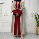 FeelModest Beige Kimono Open Abaya-Abaya > Dubai Abaya > Modest > Abaya Online > Open Abaya > Closed Abaya > Modanisa > Abayabuth > Abaya UK > Hijab > Muslim Dress > Modest Dress > Grey Abaya > Plain Abaya > FeelModest > Abaya Buth > White Abaya-Feelmodest