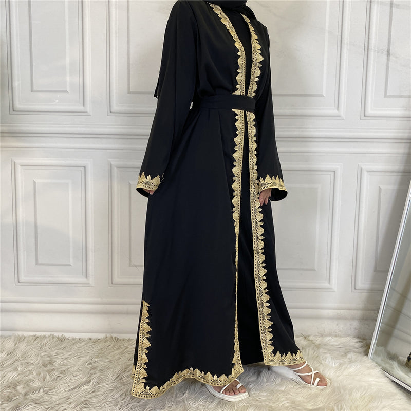 MissModesty Premium Black Open Abaya-Abaya > Dubai Abaya > Modest > Abaya Online > Open Abaya > Closed Abaya > Modanisa > Abayabuth > Abaya UK > Hijab > Muslim Dress > Modest Dress > Grey Abaya > Plain Abaya > FeelModest > Chiffon Hijab > Abaya Buth > Abayabuth Abaya > UK Abaya-Feelmodest