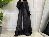 FeelModest Chiffon Open Abaya