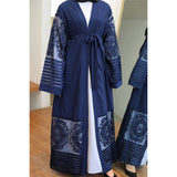 FeelModest Navy Kimono Open Abaya