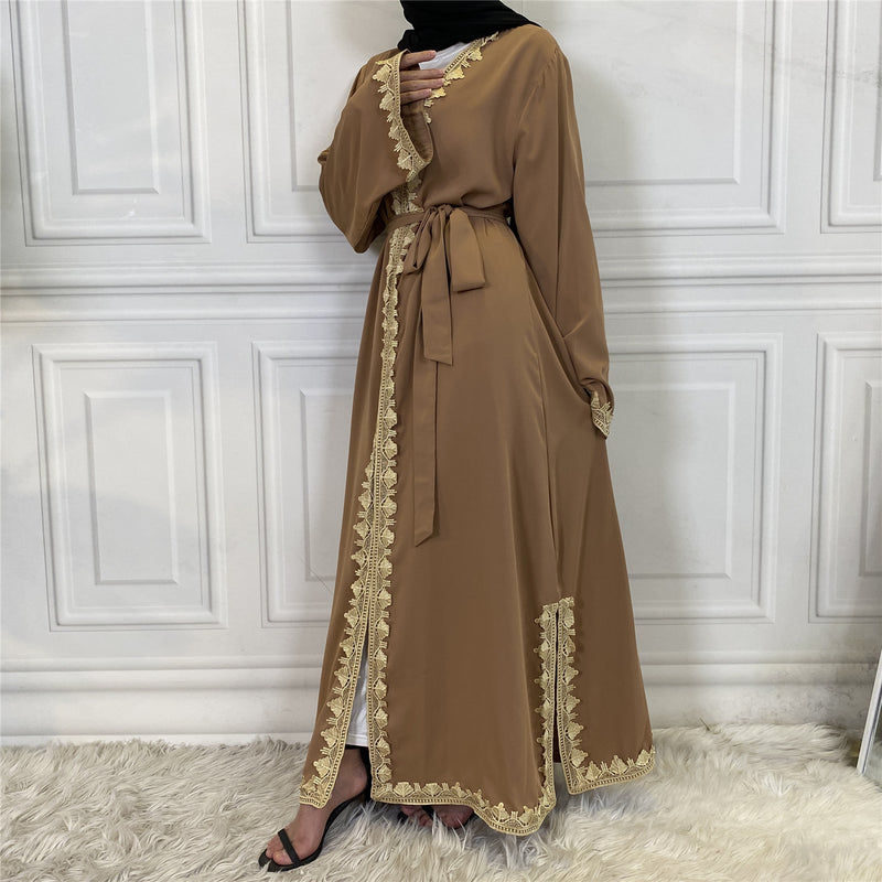 MissModesty Premium Brown Open Abaya-Abaya > Dubai Abaya > Modest > Abaya Online > Open Abaya > Closed Abaya > Modanisa > Abayabuth > Abaya UK > Hijab > Muslim Dress > Modest Dress > Grey Abaya > Plain Abaya > FeelModest > Chiffon Hijab > Abaya Buth > Abayabuth Abaya > UK Abaya-Feelmodest