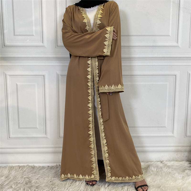 MissModesty Premium Brown Open Abaya-Abaya > Dubai Abaya > Modest > Abaya Online > Open Abaya > Closed Abaya > Modanisa > Abayabuth > Abaya UK > Hijab > Muslim Dress > Modest Dress > Grey Abaya > Plain Abaya > FeelModest > Chiffon Hijab > Abaya Buth > Abayabuth Abaya > UK Abaya-Feelmodest