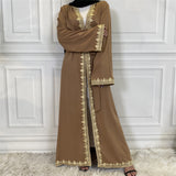 MissModesty Premium Brown Open Abaya-Abaya > Dubai Abaya > Modest > Abaya Online > Open Abaya > Closed Abaya > Modanisa > Abayabuth > Abaya UK > Hijab > Muslim Dress > Modest Dress > Grey Abaya > Plain Abaya > FeelModest > Chiffon Hijab > Abaya Buth > Abayabuth Abaya > UK Abaya-Feelmodest