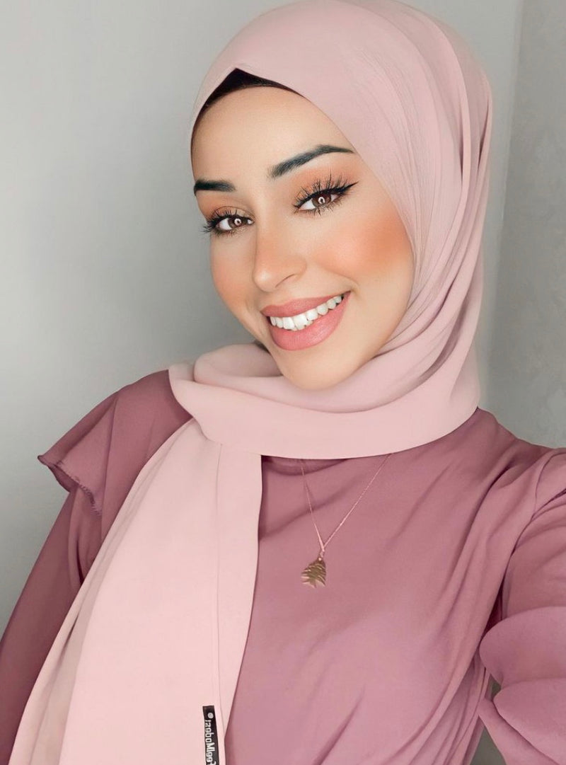 FeelModest Chiffon Hijab - Petal-Abaya > Dubai Abaya > Modest > Abaya Online > Open Abaya > Closed Abaya > Modanisa > Abayabuth > Abaya UK > Hijab > Muslim Dress > Modest Dress > Grey Abaya > Plain Abaya > FeelModest-Feelmodest