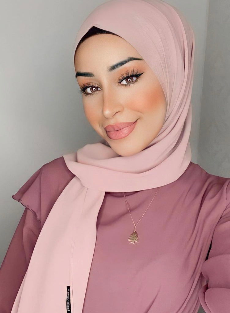 FeelModest Chiffon Hijab - Petal-Abaya > Dubai Abaya > Modest > Abaya Online > Open Abaya > Closed Abaya > Modanisa > Abayabuth > Abaya UK > Hijab > Muslim Dress > Modest Dress > Grey Abaya > Plain Abaya > FeelModest-Feelmodest