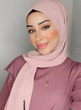 FeelModest Chiffon Hijab - Petal-Abaya > Dubai Abaya > Modest > Abaya Online > Open Abaya > Closed Abaya > Modanisa > Abayabuth > Abaya UK > Hijab > Muslim Dress > Modest Dress > Grey Abaya > Plain Abaya > FeelModest-Feelmodest