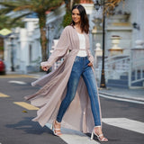 MissModesty Classic Beige Open Abaya-Abaya > Dubai Abaya > Modest > Abaya Online > Open Abaya > Closed Abaya > Modanisa > Abayabuth > Abaya UK > Hijab > Muslim Dress > Modest Dress > Grey Abaya > Plain Abaya > FeelModest > Layered Open Abaya-Feelmodest