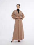 MissKarima Mink Open Abaya-Abaya > Dubai Abaya > Modest > Abaya Online > Open Abaya > Closed Abaya > Modanisa > Abayabuth > Abaya UK > Hijab > Muslim Dress > Modest Dress > Grey Abaya > Plain Abaya > FeelModest > Pink Abaya >Eid Outfit > Beige Abaya-Feelmodest