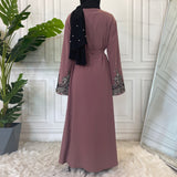 MissAmina Pink Pearl Open Abaya-Abaya > Dubai Abaya > Modest > Abaya Online > Open Abaya > Closed Abaya > Modanisa > Abayabuth > Abaya UK > Hijab > Muslim Dress > Modest Dress > Grey Abaya > Plain Abaya > FeelModest > Pink Abaya > Nidha Abaya > Dubai Abaya-Feelmodest