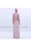 Modest Light Pink Dress-Dress-Feelmodest