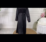 Silky Satin Closed Abaya