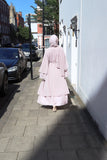 MissModesty Classic Beige Open Abaya-Abaya > Dubai Abaya > Modest > Abaya Online > Open Abaya > Closed Abaya > Modanisa > Abayabuth > Abaya UK > Hijab > Muslim Dress > Modest Dress > Grey Abaya > Plain Abaya > FeelModest > Layered Open Abaya-Feelmodest
