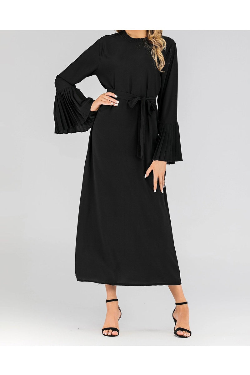 MissModesty Black Maxi Dress-Dress-Feelmodest