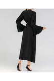 MissModesty Black Maxi Dress-Dress-Feelmodest