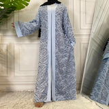 FeelModest Elegant Tassel Open Abaya-Abaya > Dubai Abaya > Modest > Abaya Online > Open Abaya > Closed Abaya > Modanisa > Abayabuth > Abaya UK > Hijab > Muslim Dress > Modest Dress > Grey Abaya > Plain Abaya > FeelModest > UK Abaya > Cheap Abaya Online-Feelmodest