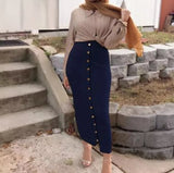 FeelModest Navy Skirt
