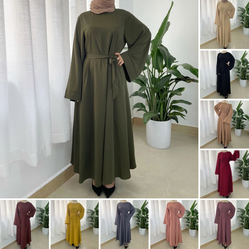 Classic Closed Abaya - Choose Colour-Abaya > Dubai Abaya > Modest > Abaya Online > Open Abaya > Closed Abaya > Modanisa > Abayabuth > Abaya UK > Hijab > Muslim Dress > Modest Dress > Grey Abaya > Plain Abaya > FeelModest > Layered Abaya > Abayatopia-Feelmodest