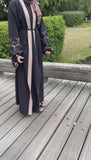 FeelModest Embroidery Open Abaya - Ready to Dispatch