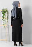 MissModesty Black Modest Dress-Abaya > Dubai Abaya > Modest > Abaya Online > Open Abaya > Closed Abaya > Modanisa > Abayabuth > Abaya UK > Hijab > Muslim Dress > Modest Dress > Grey Abaya > Plain Abaya > FeelModest > Abaya Buth > White Abaya > Modest Skirt > Skirt > Hawaa-Feelmodest