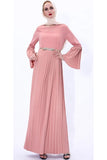 MissModesty Pink Stylish Dress