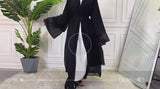 MissModesty Classic Black Open Abaya