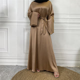Silky Satin Closed Abaya-Abaya > Dubai Abaya > Modest > Abaya Online > Open Abaya > Closed Abaya > Modanisa > Abayabuth > Abaya UK > Hijab > Muslim Dress > Modest Dress > Grey Abaya > Plain Abaya > FeelModest > Abaya Buth > White Abaya > Silk Abaya > Satin Abaya-Feelmodest