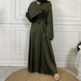 Silky Satin Closed Abaya-Abaya > Dubai Abaya > Modest > Abaya Online > Open Abaya > Closed Abaya > Modanisa > Abayabuth > Abaya UK > Hijab > Muslim Dress > Modest Dress > Grey Abaya > Plain Abaya > FeelModest > Abaya Buth > White Abaya > Silk Abaya > Satin Abaya-Feelmodest