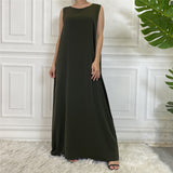 Abaya Inner Slip Dress - Choose Colour-Abaya > Dubai Abaya > Modest > Abaya Online > Open Abaya > Closed Abaya > Modanisa > Abayabuth > Abaya UK > Hijab > Muslim Dress > Modest Dress > Grey Abaya > Plain Abaya > FeelModest > Abaya Buth > White Abaya-Feelmodest