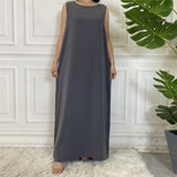 Abaya Inner Slip Dress - Choose Colour-Abaya > Dubai Abaya > Modest > Abaya Online > Open Abaya > Closed Abaya > Modanisa > Abayabuth > Abaya UK > Hijab > Muslim Dress > Modest Dress > Grey Abaya > Plain Abaya > FeelModest > Abaya Buth > White Abaya-Feelmodest