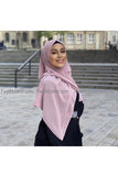 FeelModest Chiffon Hijab - Petal-Abaya > Dubai Abaya > Modest > Abaya Online > Open Abaya > Closed Abaya > Modanisa > Abayabuth > Abaya UK > Hijab > Muslim Dress > Modest Dress > Grey Abaya > Plain Abaya > FeelModest-Feelmodest