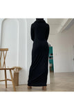 MissModesty Black Bodycon Long Dress-Abaya > Dubai Abaya > Modest > Abaya Online > Open Abaya > Closed Abaya > Modanisa > Abayabuth > Abaya UK > Hijab > Muslim Dress > Modest Dress > Grey Abaya > Plain Abaya > FeelModest > Abaya Buth > White Abaya > Inner Dress > Abaya Slip Dress-Feelmodest