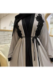FeelModest Grey Open Abaya - Ready to Dispatch-Abaya > Dubai Abaya > Modest > Abaya Online > Open Abaya > Closed Abaya > Modanisa > Abayabuth > Abaya UK > Hijab > Muslim Dress > Modest Dress > Grey Abaya > Plain Abaya > FeelModest-Feelmodest