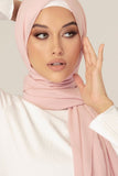 FeelModest Chiffon Hijab - Rose Nude