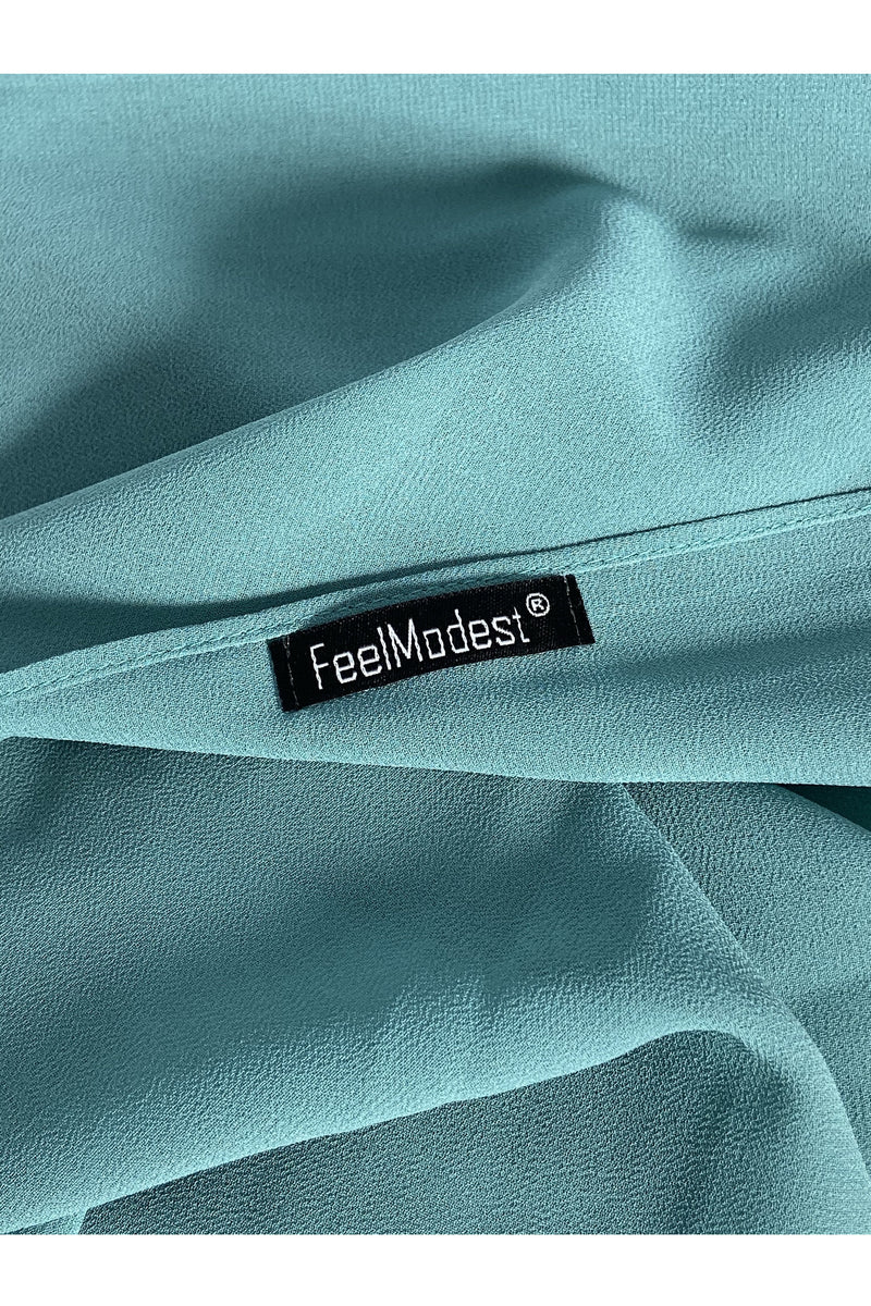 FeelModest Chiffon Hijab - Royal Blue-Hijab-Feelmodest