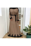 MissModesty Brown Dress-Dress-Feelmodest