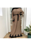 MissModesty Brown Dress-Dress-Feelmodest