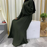 Classic Khaki Closed Abaya-Abaya > Dubai Abaya > Modest > Abaya Online > Open Abaya > Closed Abaya > Modanisa > Abayabuth > Abaya UK > Hijab > Muslim Dress > Modest Dress > Grey Abaya > Plain Abaya > FeelModest > Pink Abaya >Eid Outfit > Beige Abaya >Abayatopia-Feelmodest