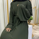 Classic Khaki Closed Abaya-Abaya > Dubai Abaya > Modest > Abaya Online > Open Abaya > Closed Abaya > Modanisa > Abayabuth > Abaya UK > Hijab > Muslim Dress > Modest Dress > Grey Abaya > Plain Abaya > FeelModest > Pink Abaya >Eid Outfit > Beige Abaya >Abayatopia-Feelmodest
