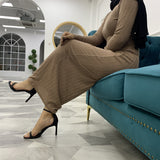 MissBarawa Brown Classic Knitted Dress-Abaya > Dubai Abaya > Modest > Abaya Online > Open Abaya > Closed Abaya > Modanisa > Abayabuth > Abaya UK > Hijab > Muslim Dress > Modest Dress > Grey Abaya > Plain Abaya > FeelModest > Abaya Buth > White Abaya > Slip Dress > Abaya Dress-Feelmodest