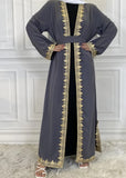 MissModesty Premium Grey Open Abaya