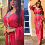 FeelModest Rose Pink Dress-Abaya > Dubai Abaya > Modest > Abaya Online > Open Abaya > Closed Abaya > Modanisa > Abayabuth > Abaya UK > Hijab > Muslim Dress > Modest Dress > Grey Abaya > Plain Abaya > FeelModest-Feelmodest
