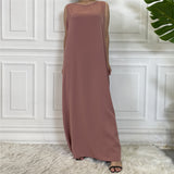 Abaya Inner Slip Dress - Choose Colour-Abaya > Dubai Abaya > Modest > Abaya Online > Open Abaya > Closed Abaya > Modanisa > Abayabuth > Abaya UK > Hijab > Muslim Dress > Modest Dress > Grey Abaya > Plain Abaya > FeelModest > Abaya Buth > White Abaya-Feelmodest