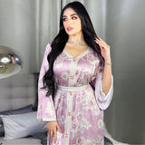 FeelModest Pink Floral Dress-Abaya > Dubai Abaya > Modest > Abaya Online > Open Abaya > Closed Abaya > Modanisa > Abayabuth > Abaya UK > Hijab > Muslim Dress > Modest Dress > Grey Abaya > Plain Abaya > FeelModest-Feelmodest