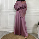 Silky Satin Closed Abaya-Abaya > Dubai Abaya > Modest > Abaya Online > Open Abaya > Closed Abaya > Modanisa > Abayabuth > Abaya UK > Hijab > Muslim Dress > Modest Dress > Grey Abaya > Plain Abaya > FeelModest > Abaya Buth > White Abaya > Silk Abaya > Satin Abaya-Feelmodest